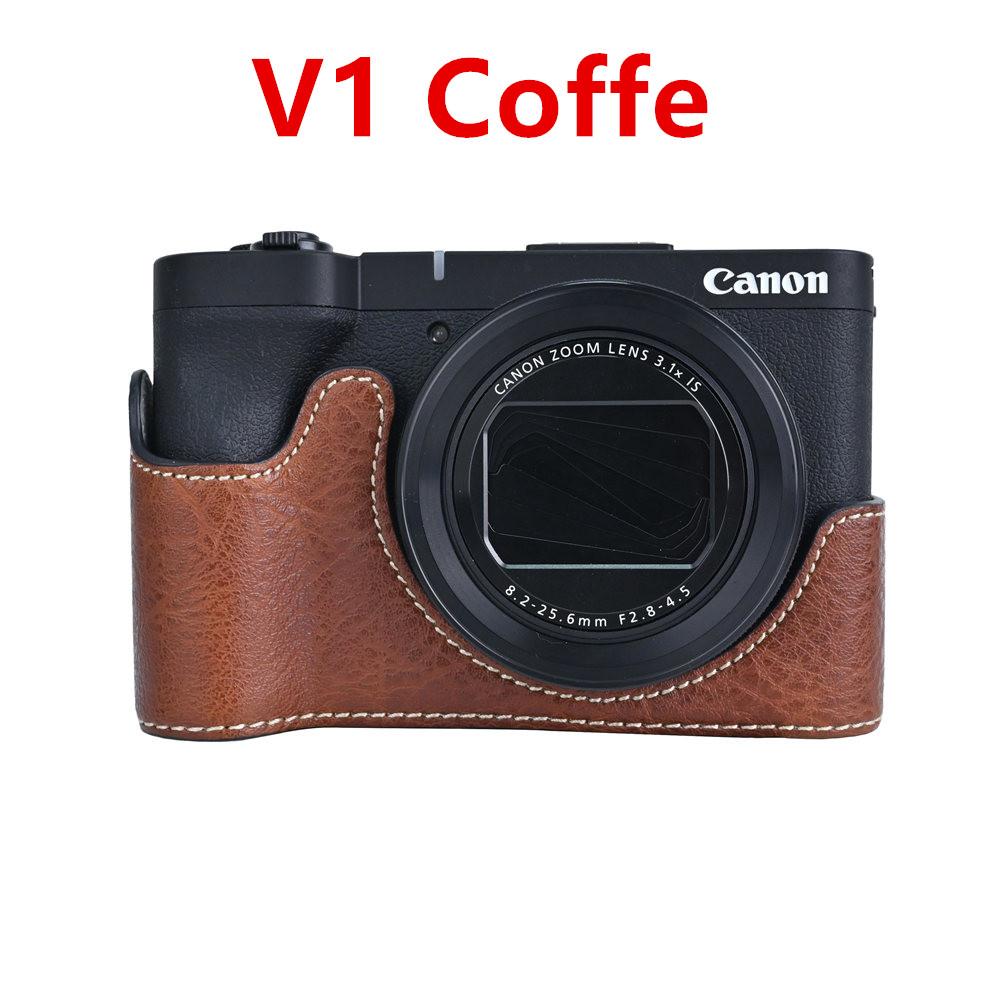 Получехол для камеры для Canon EOS R50V R50 R10 200D 200DII PowerShot V1 SX70HS Нижняя крышка с отверстием для батареи из ПУ кожи