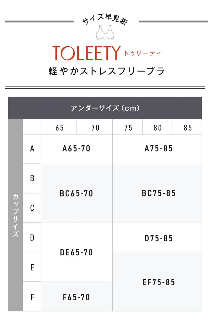 [TOLEETY] Официальный легкий бюстгальтер без стресса, Анна Мурашиге (A65-70, Черный)
