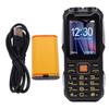 Разблокированный 4G LTE телефон с кнопкой SOS, камера 0,08 МП, две SIM-карты, MP3, функция звонков и текстовых сообщений, большой 2,4-дюймовый экран