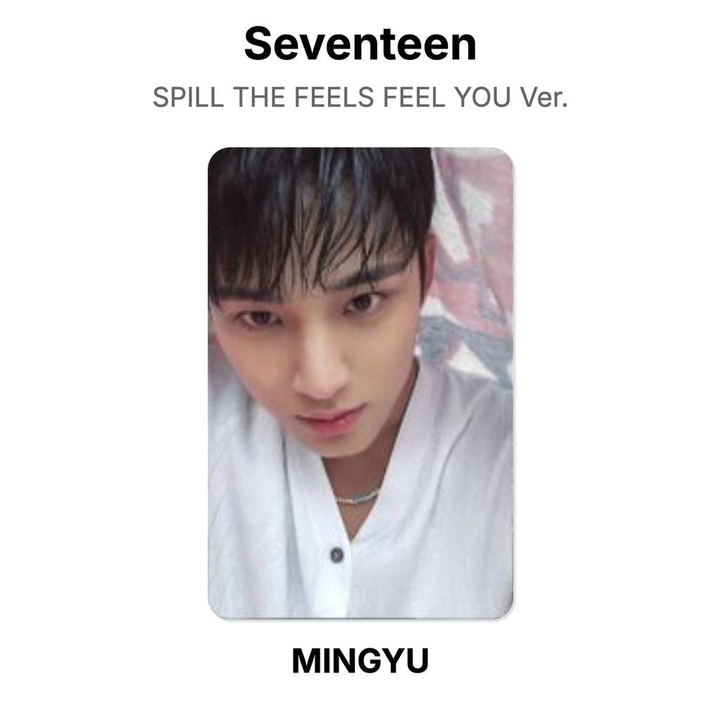 Seventeen ВЫПЛЕсни ЧУВСТВА ПОЧУВСТВУЙ СЕБЯ Вер. Официальная фотокарта