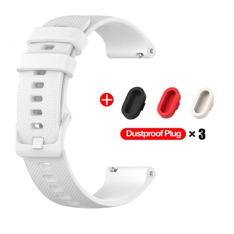 18 мм 20 мм 22 мм ремешок для часов Garmin Venu 3/3s/2/2s силиконовые ремешки для часов ремешок для Garmin Vivoactive 3/4/4s/Forerunner 245 Bands
