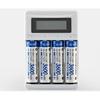 Зарядное устройство на 4 слота с ЖК-дисплеем для Ni-MH аккумуляторной батареи AA AAA Smart Rechargeable