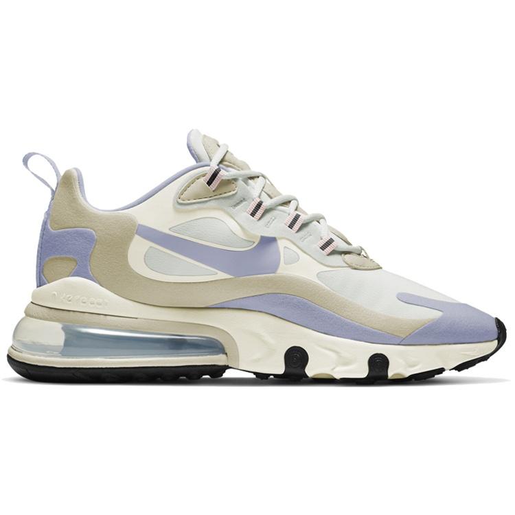 (WMNS) Nike Air Max 270 React 'White Fossil' Women's CT1287-100