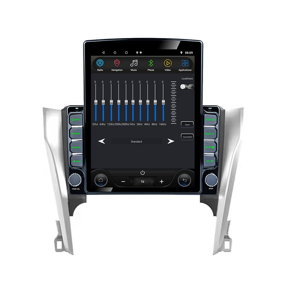 9,7-дюймовый вертикальный экран Tesla Android автомобильное радио для Toyota Camry 2012 2015 GPS навигация мультимедийный плеер Carplay 2din