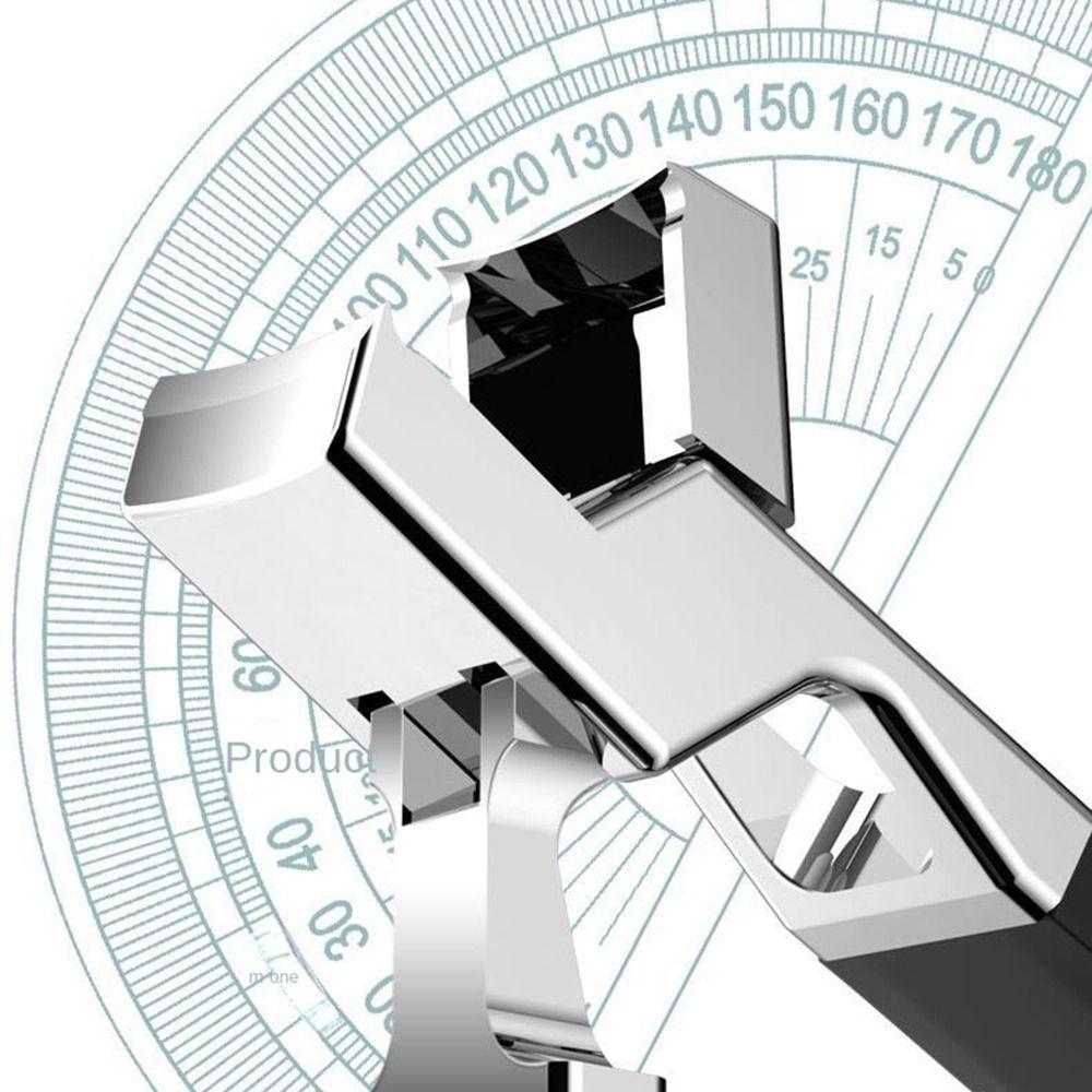 Нержавеющая антиразбрызгивающая кусачка для ногтей с широким раскрытием губок Кусачки для ногтей Личная гигиена