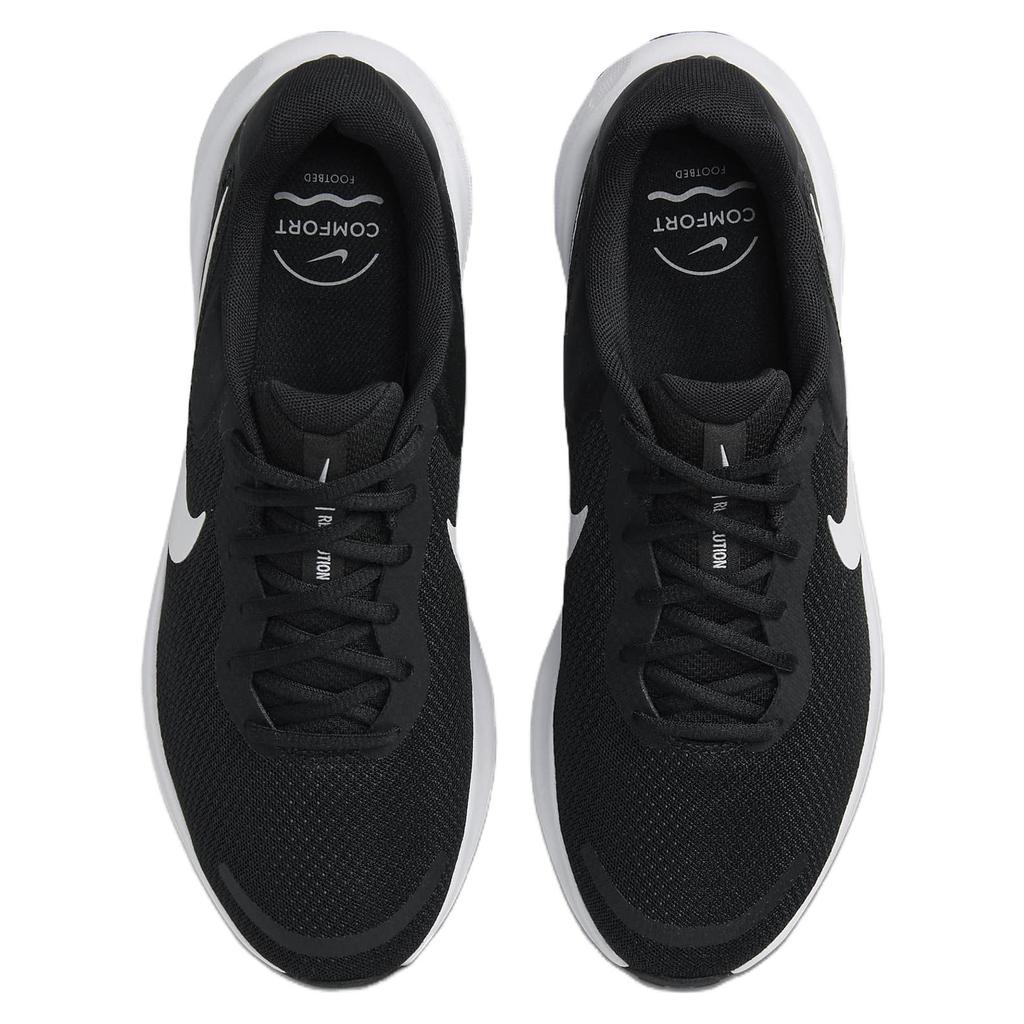 Nike Revolution 7 Black White Running Shoes FB2207-001