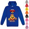 Unisex Boy Girl Hooded Tops  3D Printed Long Sleeved Hoodie