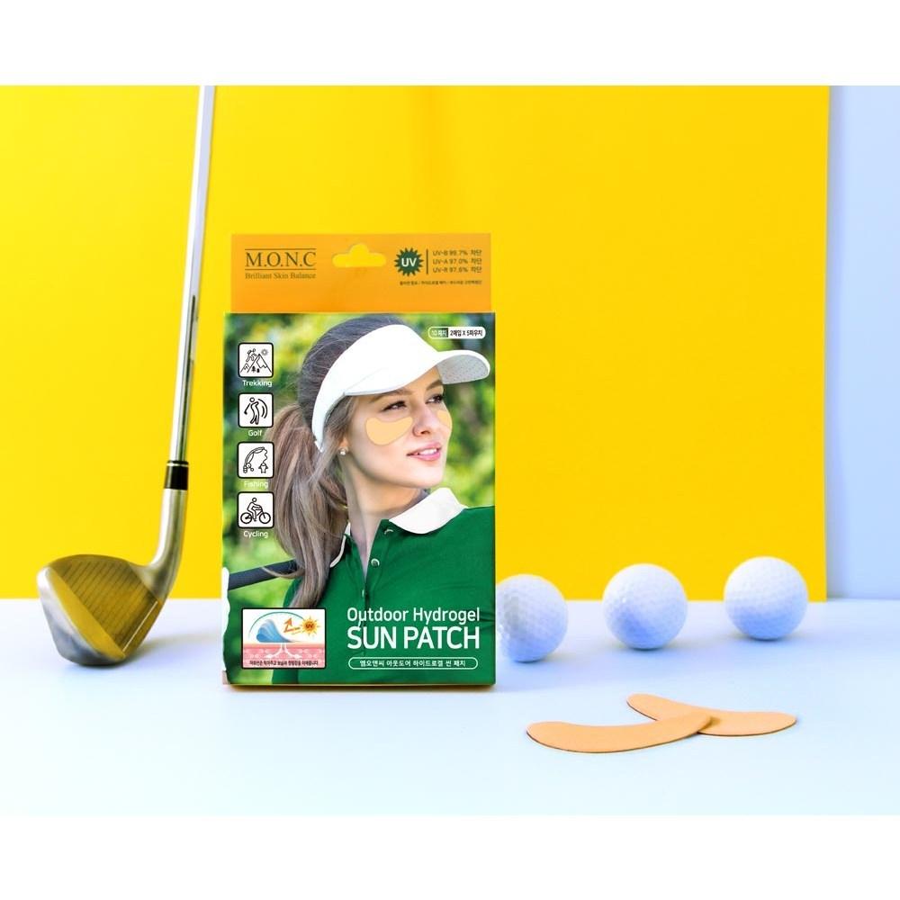 MO&C Outdoor Гидрогелевый Солнцезащитный Патч Патч для Гольфа, 2,6 г, 2 набора