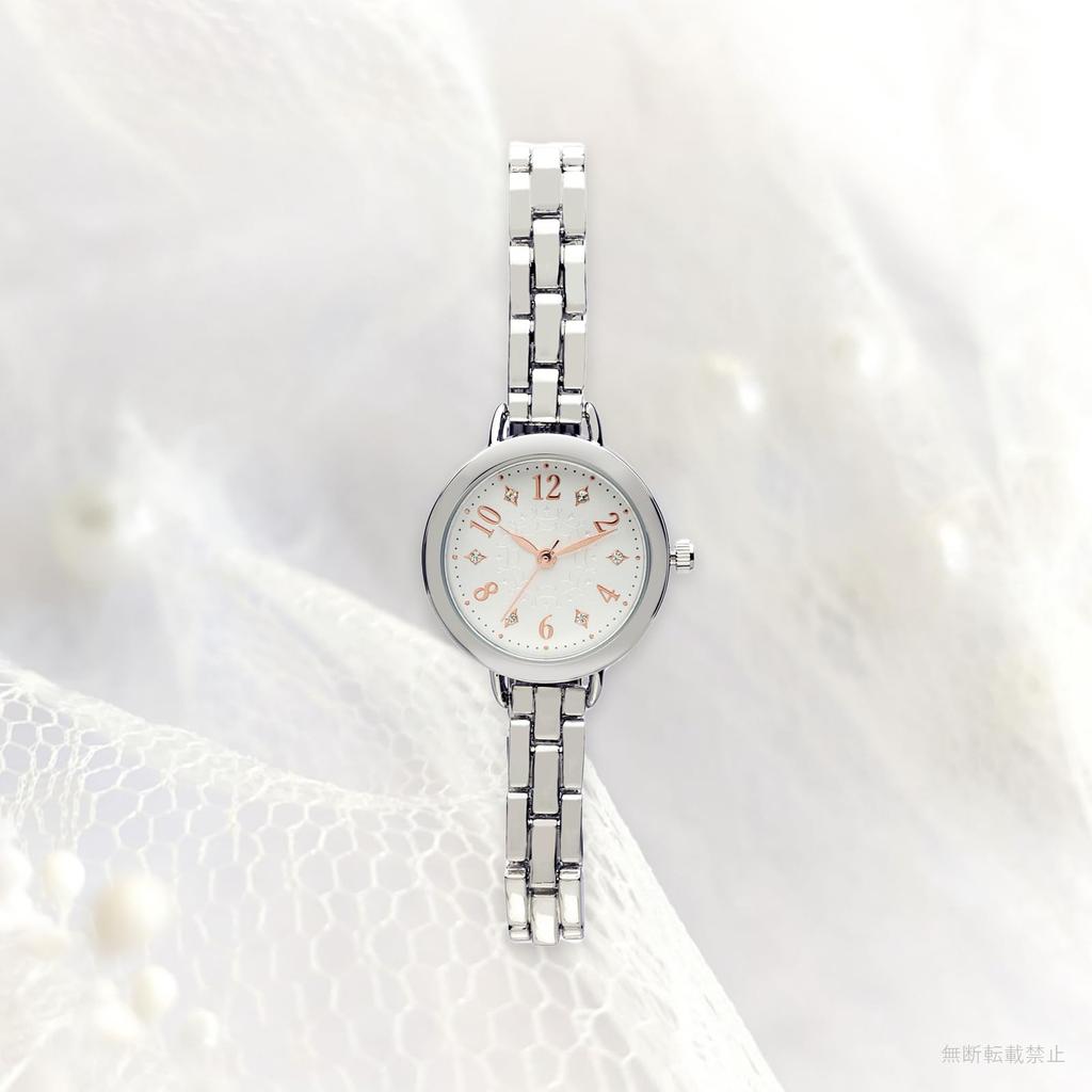 Fieldwork WP Yella Analog 5 ATM Water Silver with Metal Women's Watch, Nickel-Free, Resistance, Band, ASS175-1