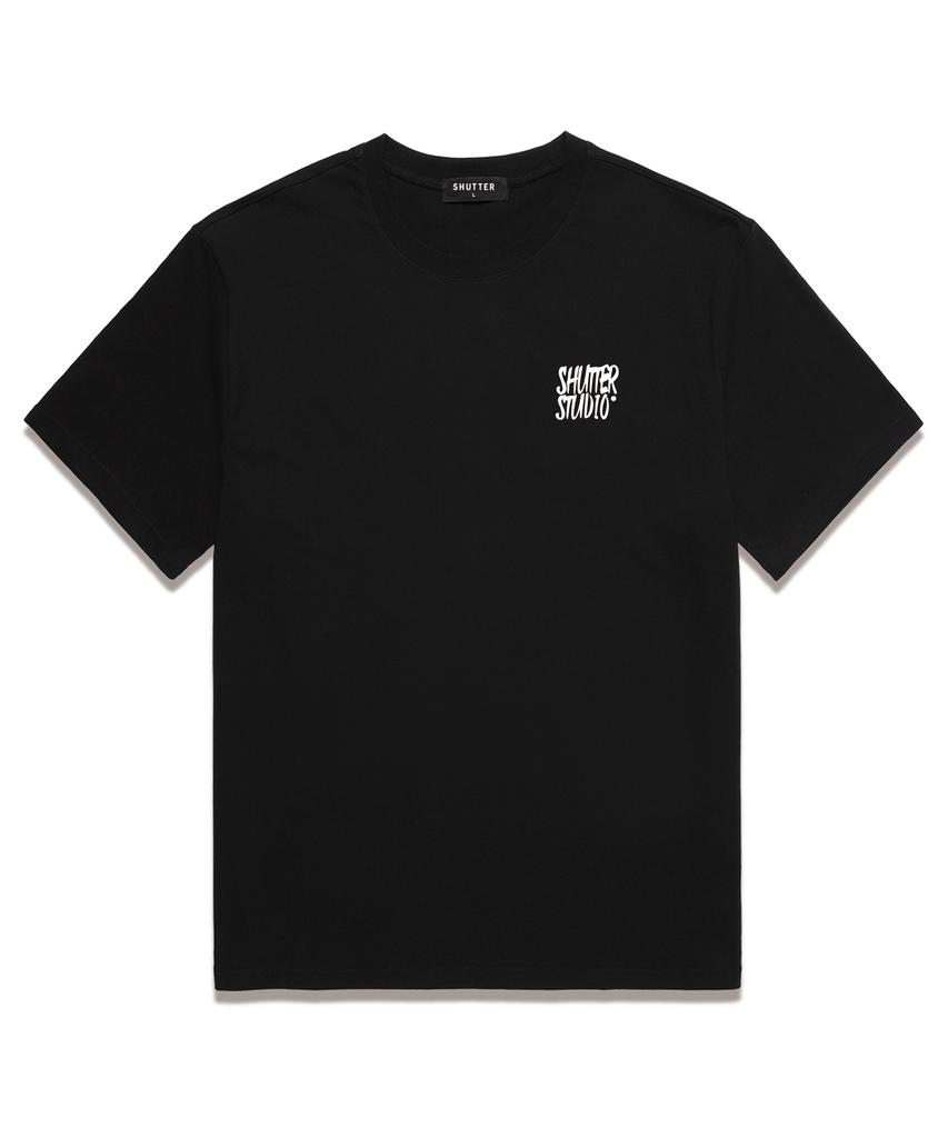 SHIRTER Glory St. Футболка с коротким рукавом (Srts206) Черно-Белый