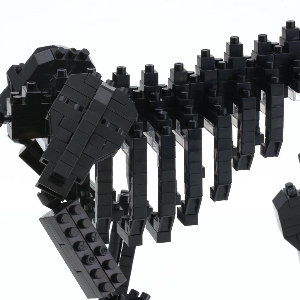 Модель скелета тигра Nanoblock NBM-016