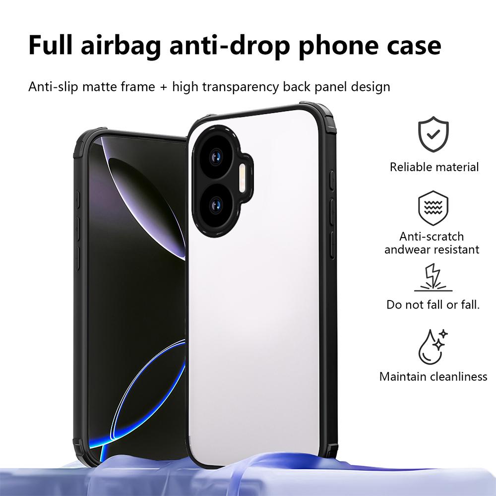 For Xiaomi Redmi Turbo 4 Pro 5G/Poco F7 5G Case Reinforced Corner Shockproof TPU + Acrylic Phone Cover