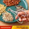 1PCS Nut Sheller Pine Nut Sheller Melon Seed Sheller Household Nut Special Clamp Hazelnut Melon Seed Pliers Clamp Peeling Melon Seed Artifact