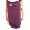 HERMES Kabak PM Kabak PM Handbag 2-way bag Shoulder Bag Leather/Canvas purple