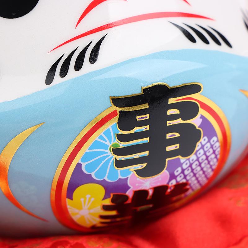 Японская керамическая кукла Дарума, талисман, украшение на удачу, копилка для поделок