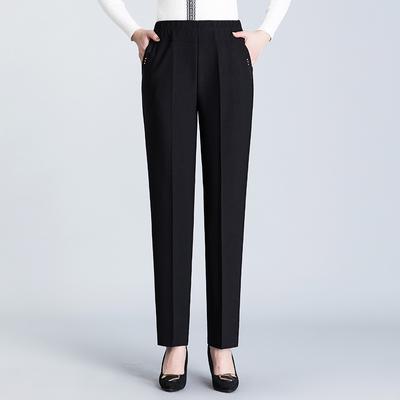 Повседневные брюки оверсайз, женские длинные свободные брюки с высокой талией, женские новые весенне-осенние брюки, женские эластичные брюки