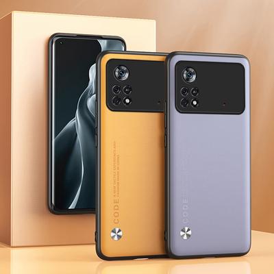 Роскошный простой чехол из искусственной кожи для Xiaomi Mi Poco X4 Pro 5G, матовый силиконовый чехол для телефона Poco X3 NFC F3 F4 GT F2 M3 M4 Pro, противоударный чехол