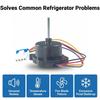 Upgraded EAU65058502 EAU64843805 Refrigerator Condenser Fan Motor (4-Pin DC 12V) - for Refrigerator Fan Motor Replace
