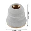Universal Fit Protective Shield Cap Brass Torch Retaining Shield Cup  For Plasma Torch