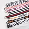 Women's Casual Versatile Printed Soft Canvas Belt Striped Polka Dot Letters Spring and Summer Clothing Accessories Belt Women's Belt