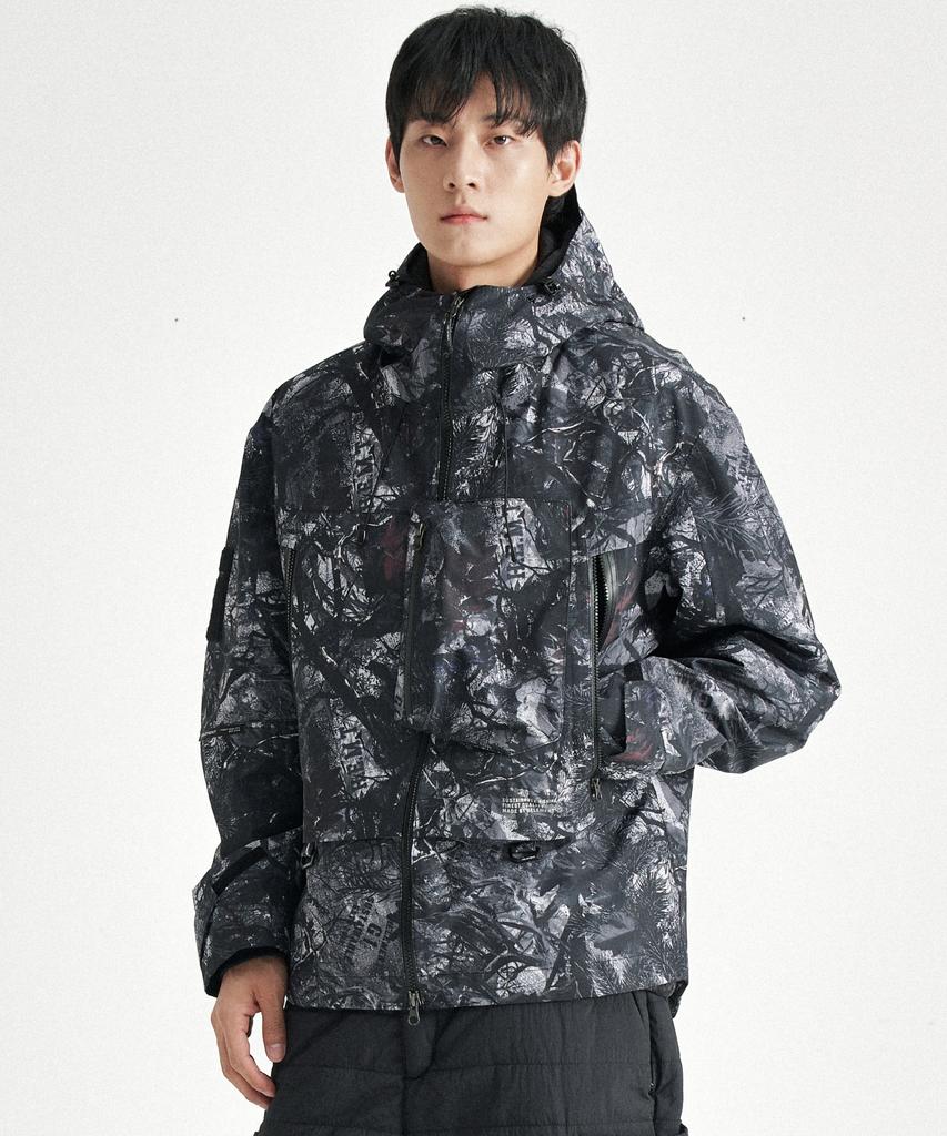 Helement H55 3L Rain Jacket (Camo)