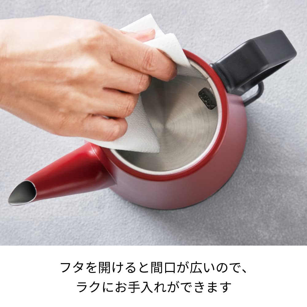 Recolte Classic Kettle Clair [0.8 л RCK-3] (красный)