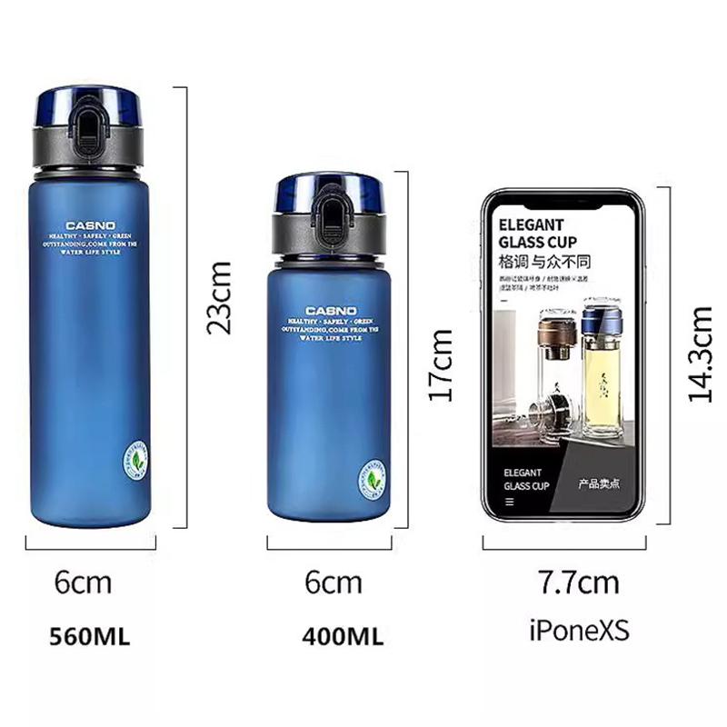 New Style Leak Proof Sports Water Bottle Easy to Carry My Favorite Drink Bottles 400ml 560ml Premium Tour Hiking Food-grade