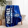 1pc Blanket - Chelsea FC logo Print Design, Lightweight Blanket for Sofa, Bed- Soft &Warm, Gift for All Seasons