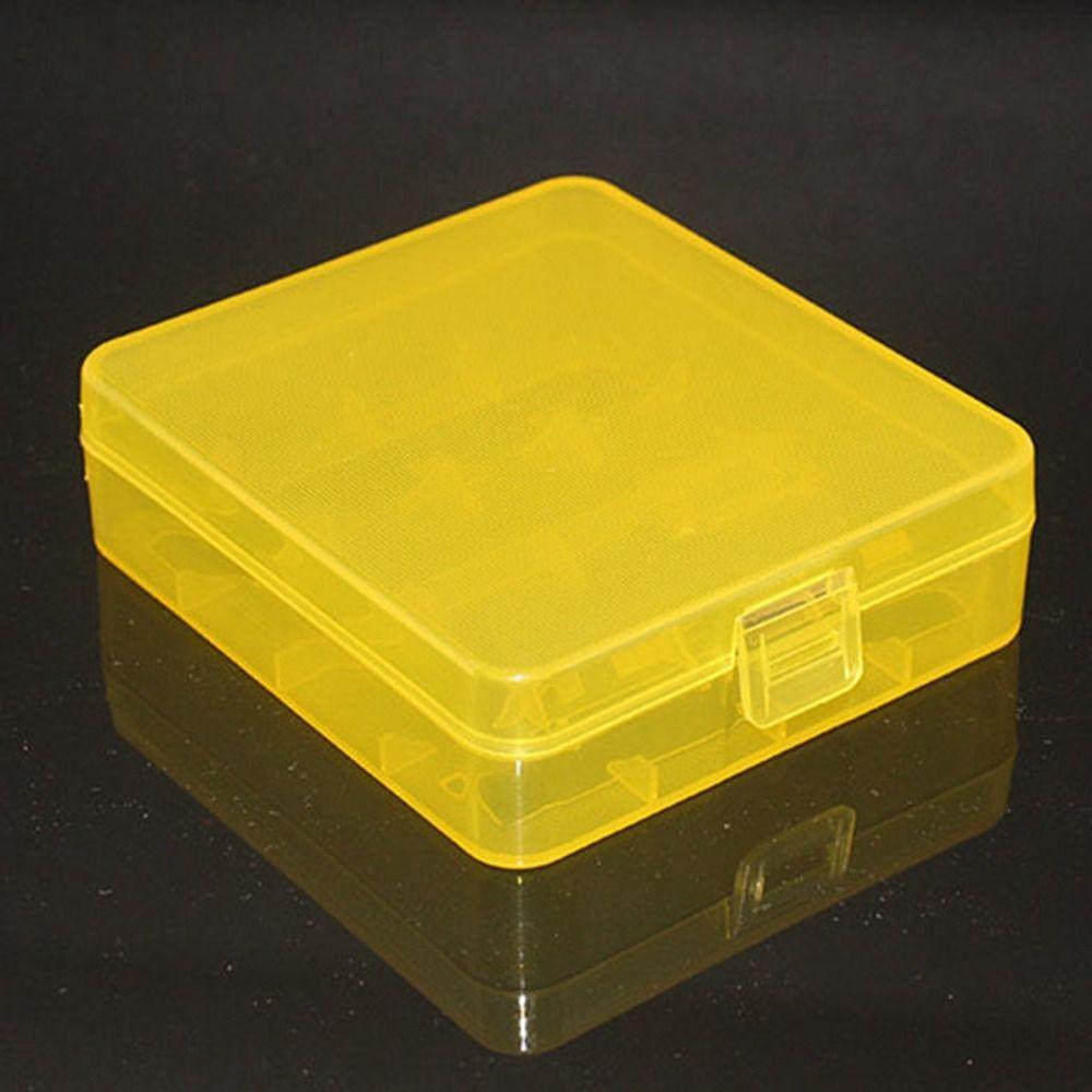 Coloful Battery Case 4 AA AA Battery Holder Storage High Quality Battery Box  18350 Battery Holder