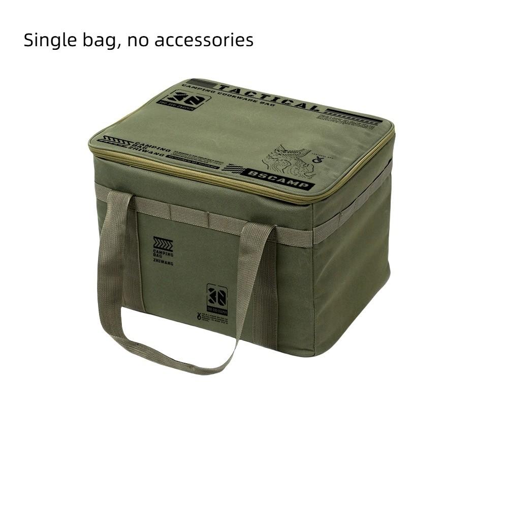 30/42L Picnic Storage Bag Foldable Storage Boxes Thickened Camping Storage Bag Outdoor