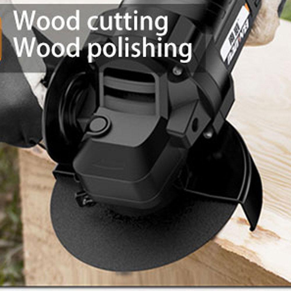 NANWEI 20V 125mm Angle Grinder Brushless Cordless DIY Power Tools Electric Polishing Grinding Machine