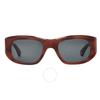 Garrett Leight Laguna Sun Blue Smoke Rectangular Unisex Sunglasses 2140 Vinbrt Bs 50