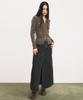 Sys A Shadow Denim Long Skirt [Blue]