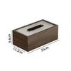 Creative walnut tissue box, decorative gift, suitable for living rooms and bedrooms
