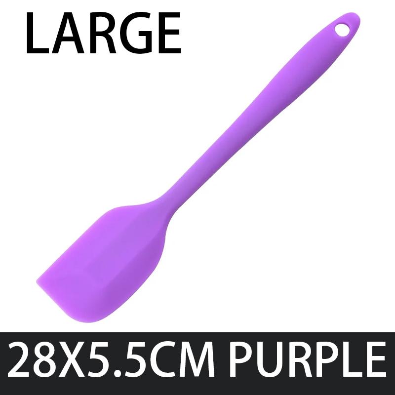 Силиконовые шпатели, резиновые шпатели, термостойкие антипригарные 8,3-дюймовые гибкие скребки для крема для торта, гаджет для приготовления пищи, посуда