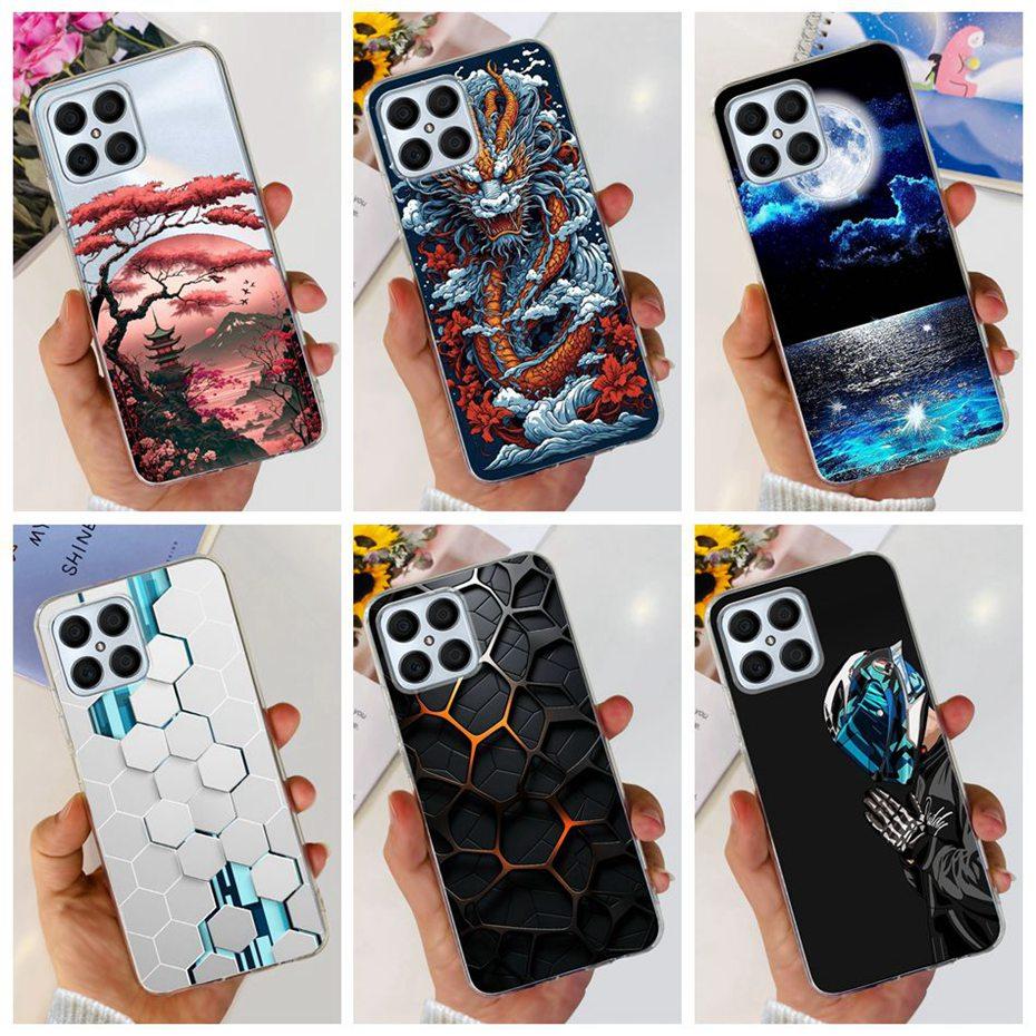 Модный чехол с классным рисунком для Honor X8 TFY-LX1 TFY-LX2 TFY-LX3 Мягкая силиконовая TPU задняя крышка для чехлов телефона HonorX8 X 8 4G