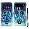 For iPhone 17 Air Case Pattern Leather Wallet Phone Cover with Strap