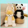 Cat Cartoon Cute Dog Panda Plush Toys Dolls Kids Bedtime Soothing Gifts Birthday
