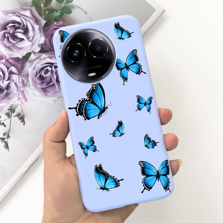 Ударопрочный Чехол Для Realme 11 5G / Realme 11X Чехол На Телефон Модный Девушки Мягкий Силикон Funda Для Realme11 11 X 2023 RMX3785 Coque
