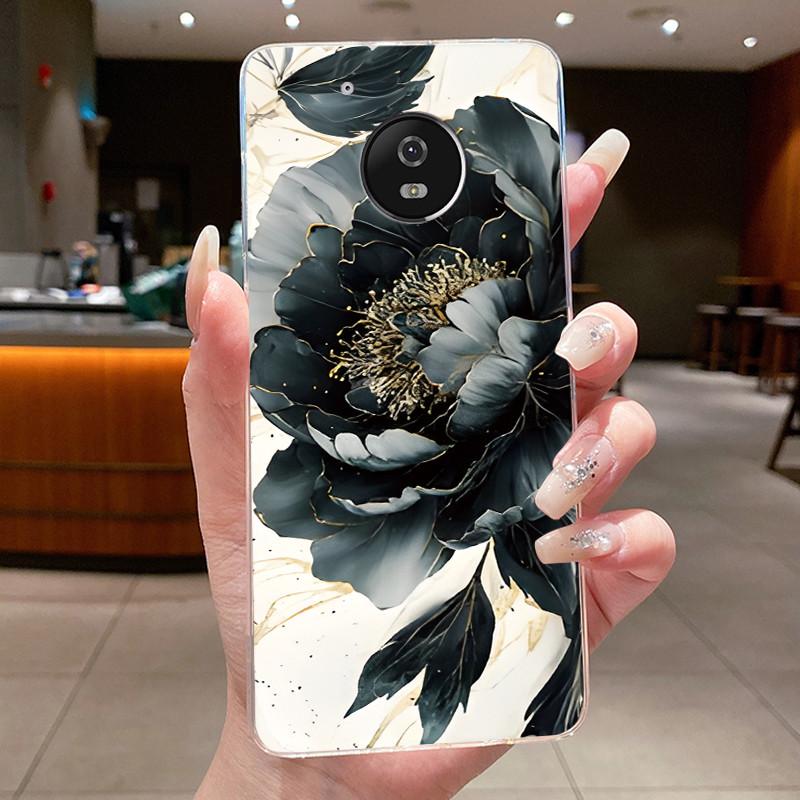 For Motorola Moto G5 Plus Case Clear Luxury Fashion Butterfly Flower Soft TPU Silicone Phone Cover for Motorola G5 Plus G5+ Case