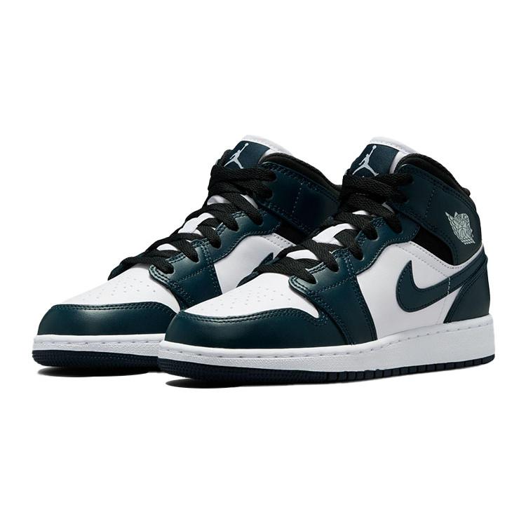Jordan 1 Средняя Броневая Синяя GS 554725-411