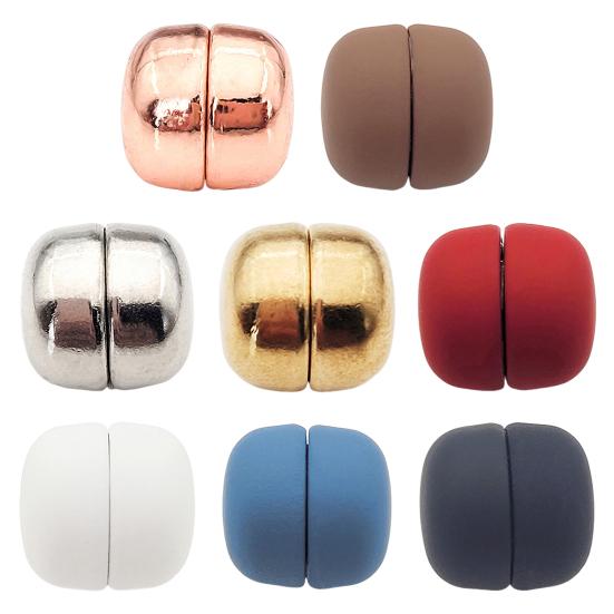 Magnetic Scarf Button for Clothing No Damage Pin Magnet Multifunctional Pin-free Button for Dress Cleavage Headscarves