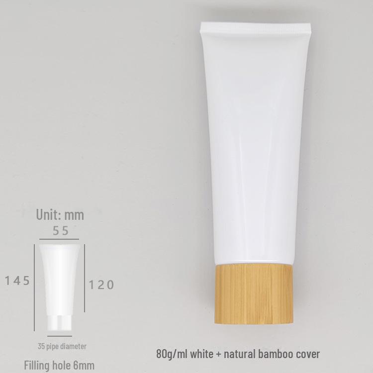 80 г 80 мл очищающее средство для лица, солнцезащитный крем и крем для рук в белой тубе