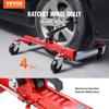 Wheel Dolly Heavy Duty Vehicle Positioning Tire Car Lifter 1500Lbs 4 Pack