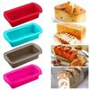 Rectangular Toast Cake Mold Food Grade Silicone Cake Bread Baking Tray Household Baking Mold Kitchen Tools Cake Accessories