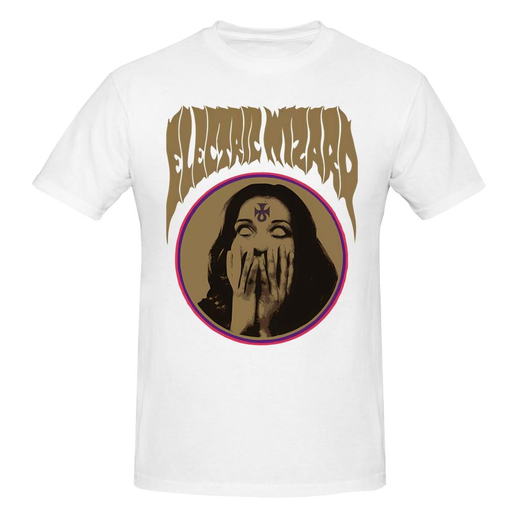 Funny Electric Wizard Unisexs Printed Tshirt Unisex T Shirtblack