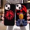 Черный чехол B-5 Naruto Itachi для Redmi 10A 10C 12C 13C 9A 9C 9T A3X Note 10 9 9S 10S iPhone 11 12 13 14 15 16 X XS Pro Max Mini 7 8 Plus XR