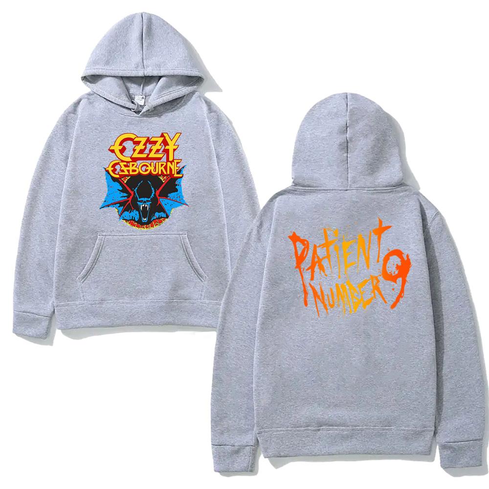 Худи Ozzy Osbourne 2025 Модные толстовки Харадзюку Эстетичное худи Классическая одежда унисекс Винтажные мягкие панк толстовки с капюшоном