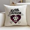 Punk AAvril LavigneS Cushion Cover Pcs Linen Throw Pillow Covers x x Modern Home Decor