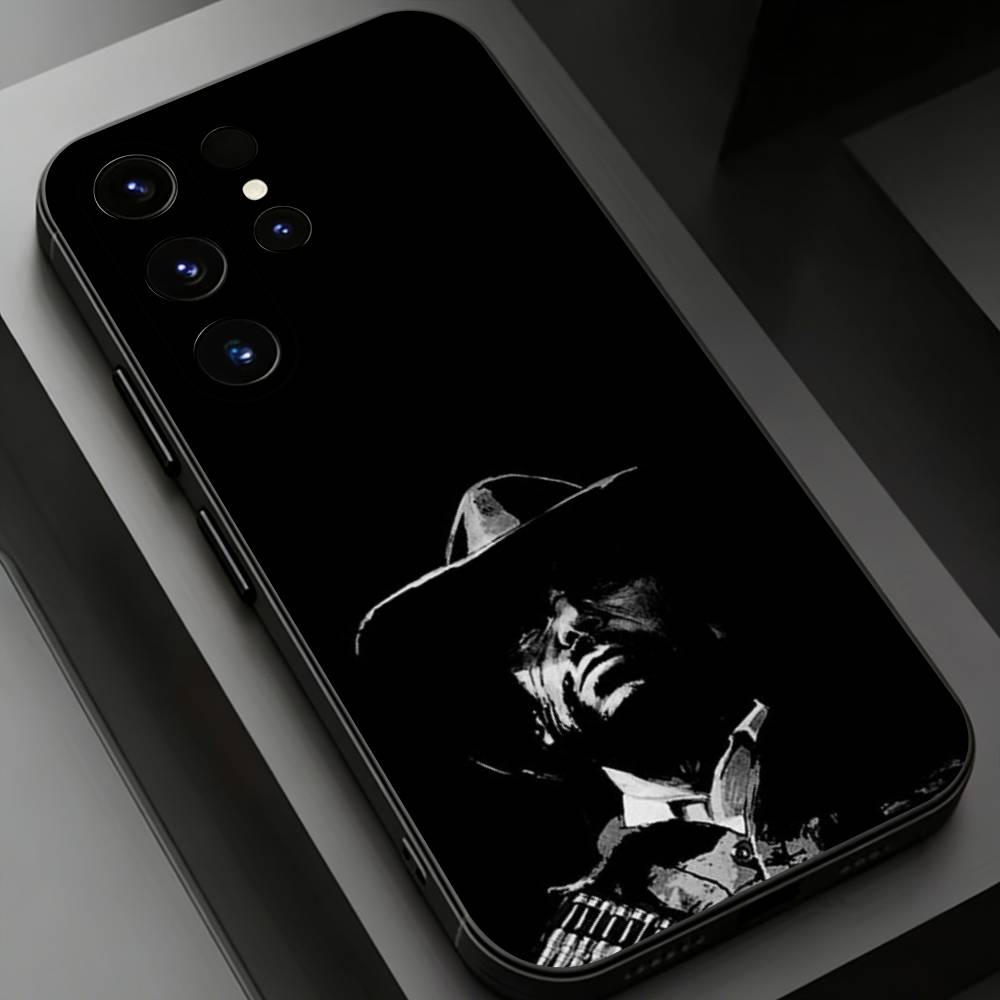 Красный чехол для телефона Red D-Dead R-Redemption для Samsung Galaxy S24,25,26,23 22,21,S20 Plus Ultra FE мягкие чехлы fundas